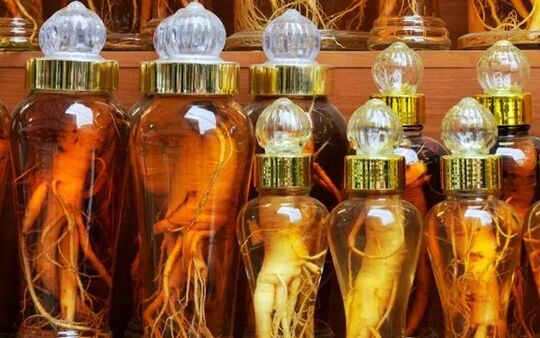 Alcohol tincture Ginseng