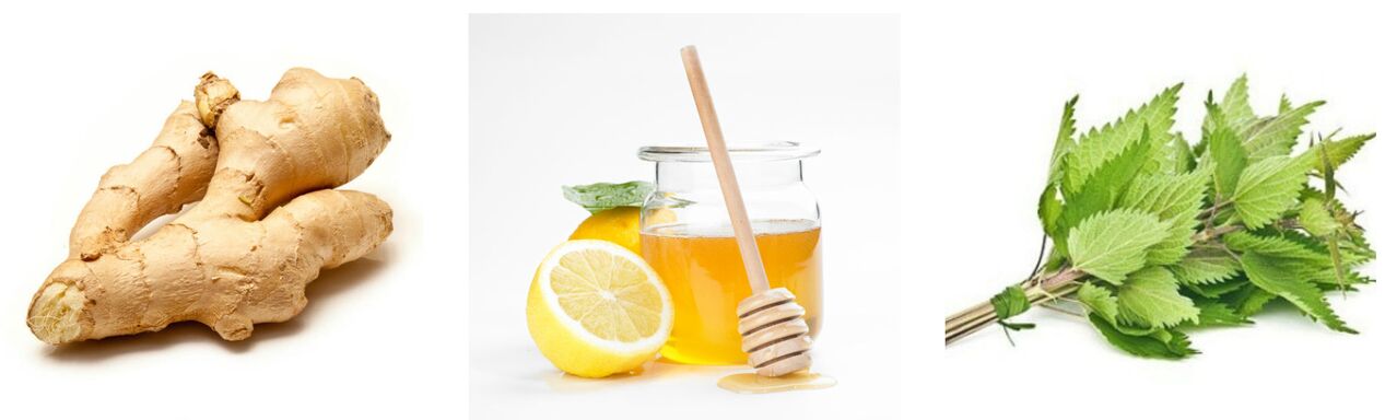 Ginger of honey nettle