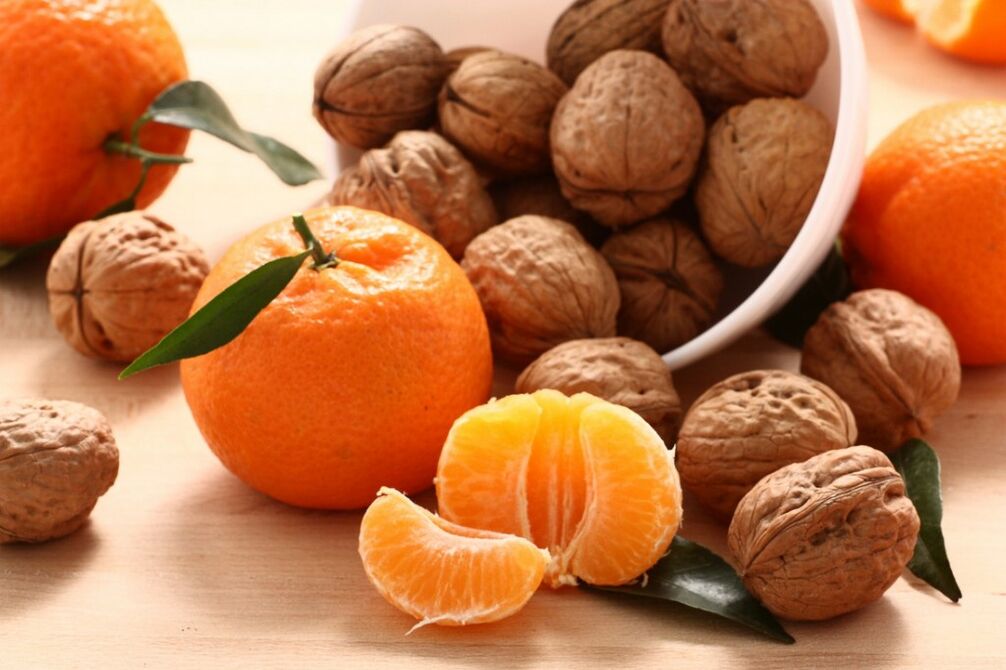 citrus and walnuts for potency